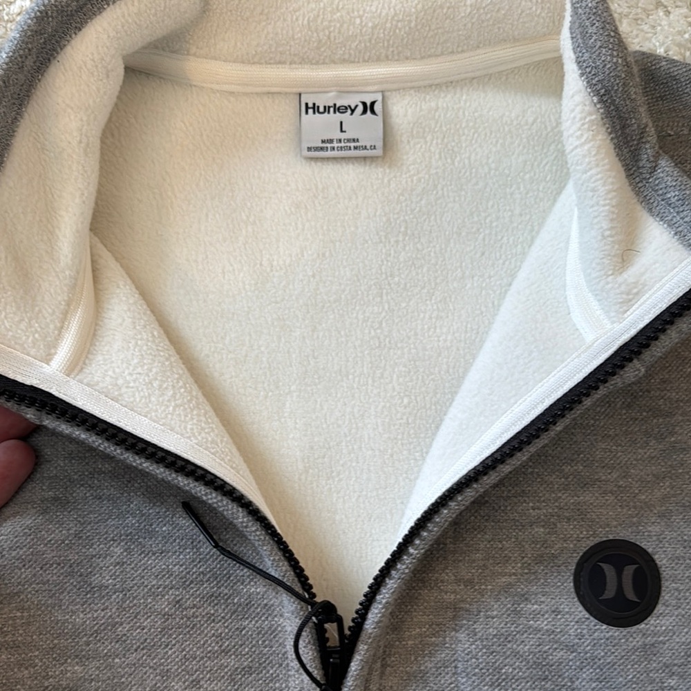 Gray Zip-Up Jacket - Picture 3 of 5